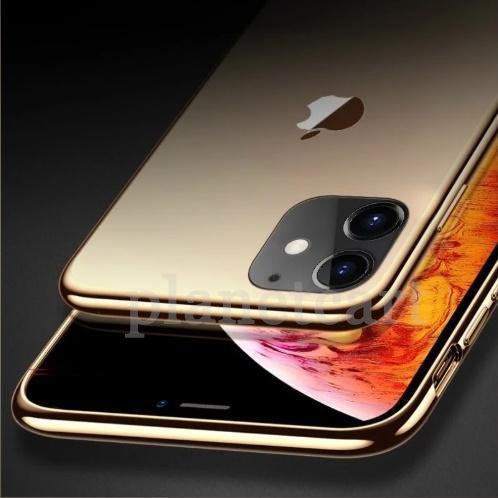 Special Edition Matte Finish Silicone Soft Edge Glass Case For iPhone 11