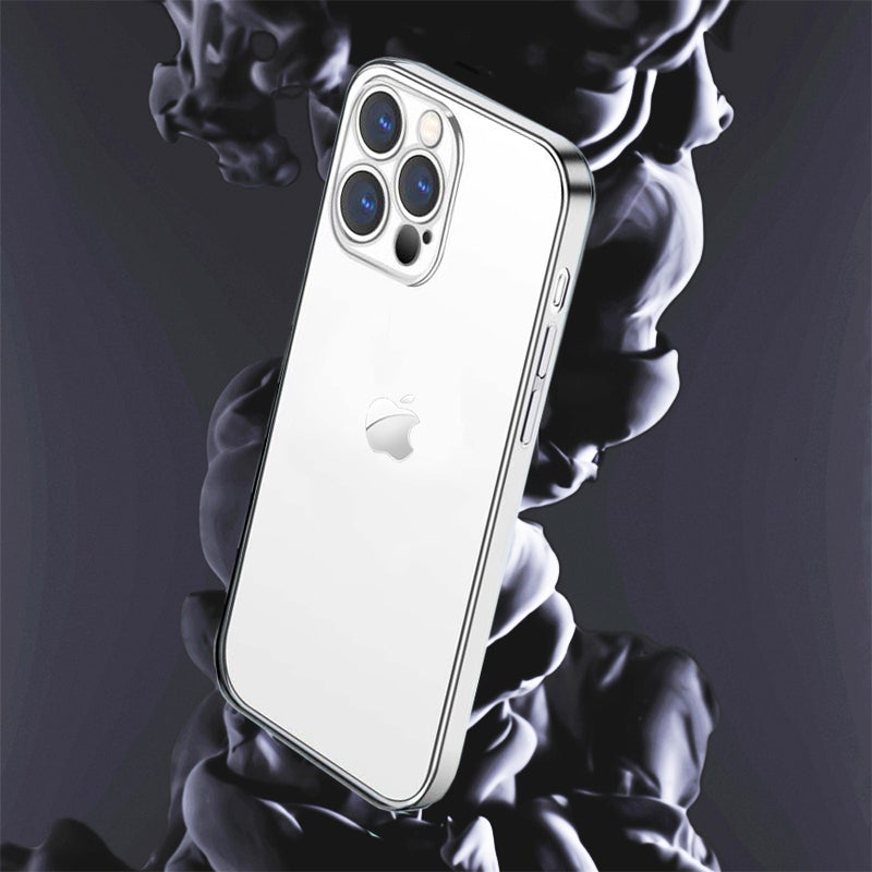 Luxury Square Silicon Premium Transparent Clear Case With Camera Protection For iPhone 11 Pro - planetcartonline