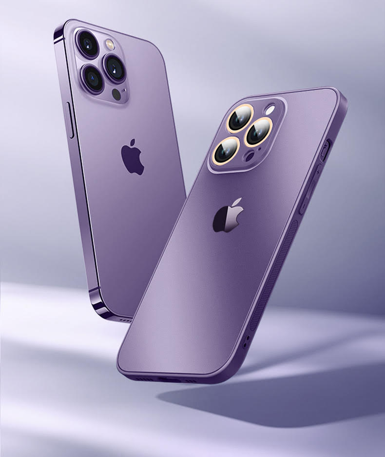 Glossy Ultra Thin Electroplated Camera Lens Protection For iPhone 13 Series