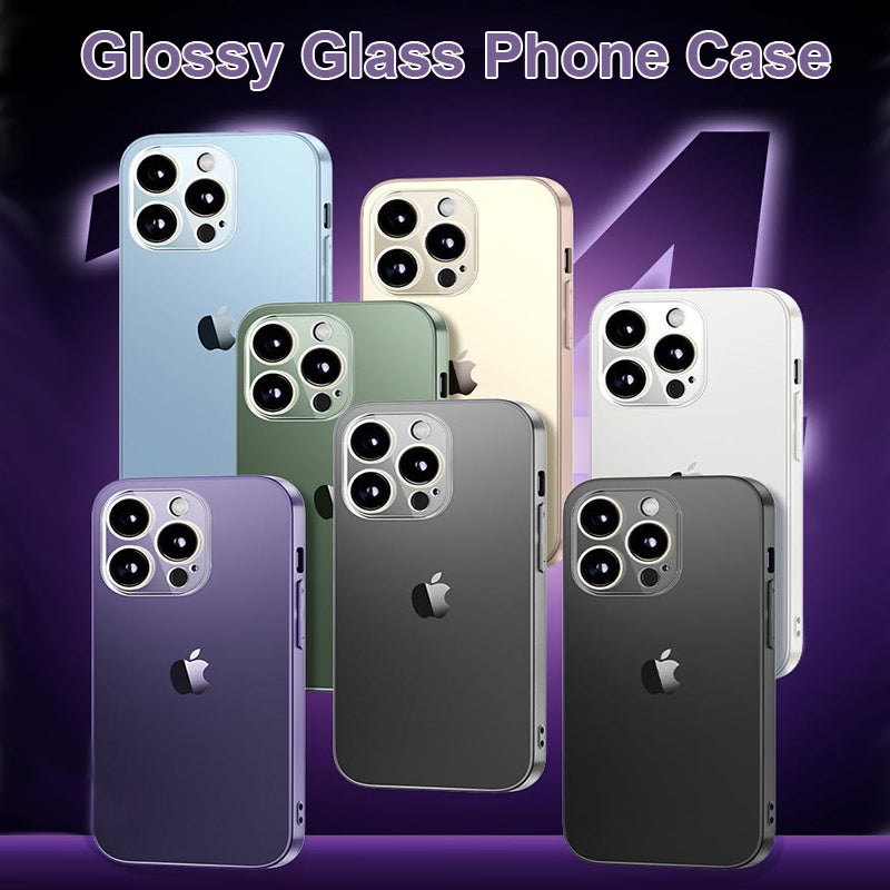 Glossy Ultra Thin Electroplated Camera Lens Protection For iPhone 14 Series