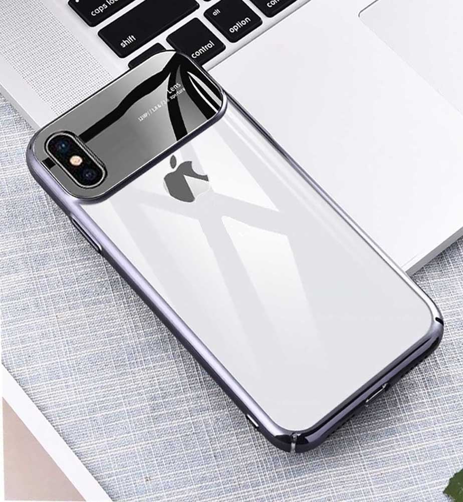 New Edition Smooth Luxury Lens Case For  iPhone X